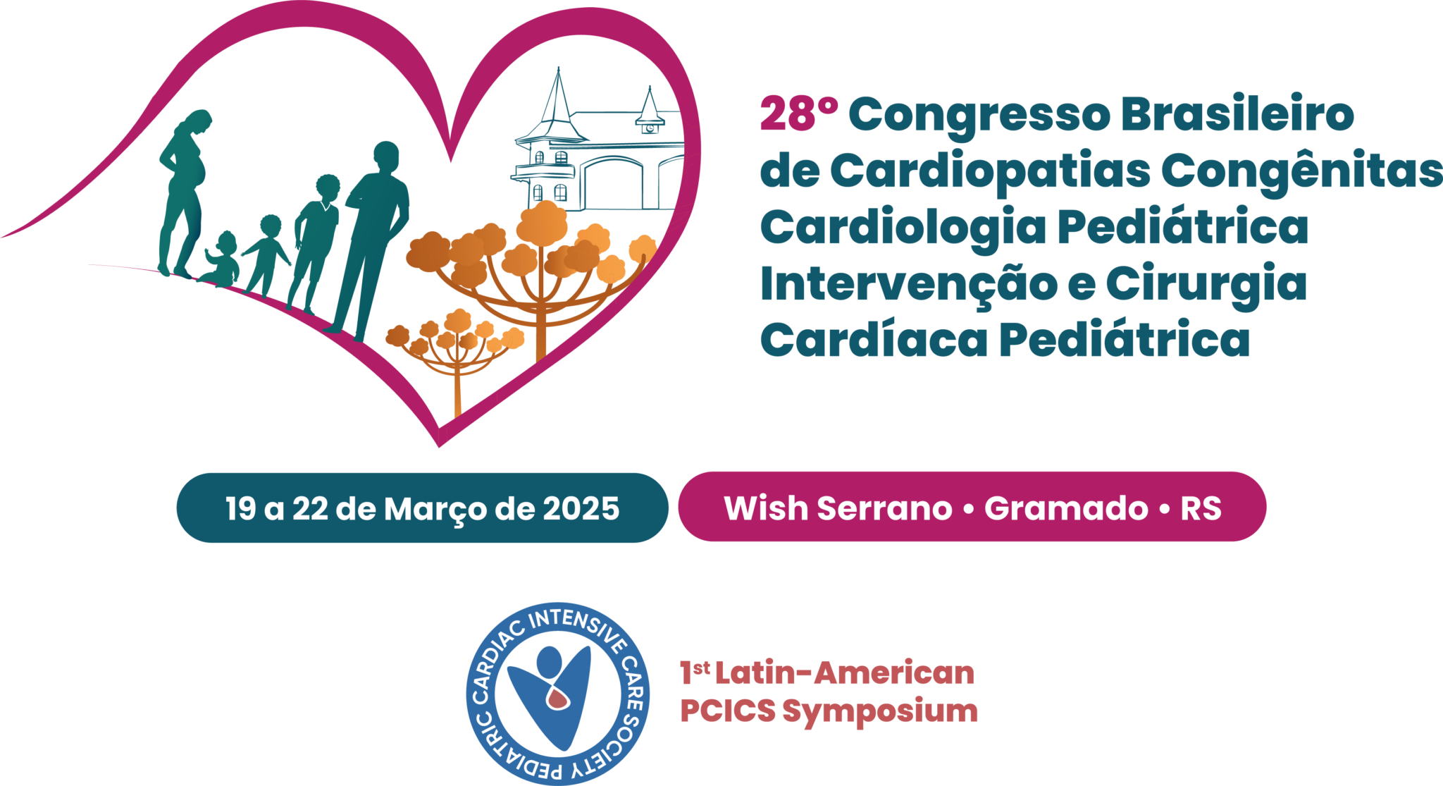 28º Congresso Brasileiro de Cardiopatias Congênitas Cardiologia Pediátrica Intervenção e Cirurgia Cardíaca Pediátrica